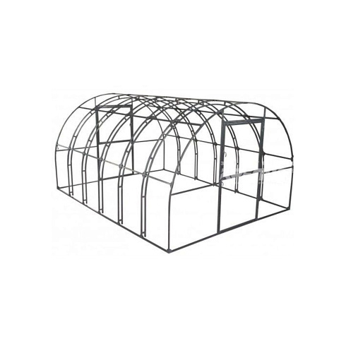 Теплица арочная КРЕМЛЕВСКАЯ усил. 20х20 оцинков., шаг 65см каркас 4х3х2м