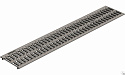 Решетка водоприемная штампованная стальн.оцинк (1000х125х80)