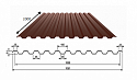 Профнастил С 21 2000х1050х0,4 (шокол.-корич.RAL 8017)
