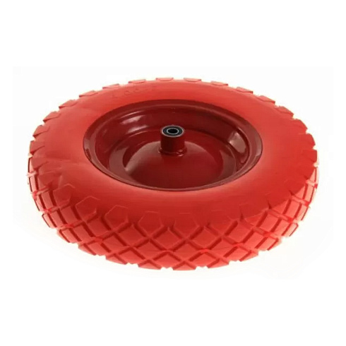 Колесо д/строит. тачки бескамерное (4,80/4.00-8) подшип D16мм, D380мм