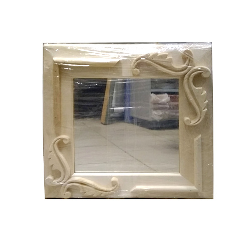 Зеркало с вензелями 370х370х40