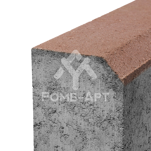 Бордюр Садовый 1000х80х200 Коричневый Джаспер