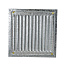 РЕШЕТКА вентиляционная вытяжная стальн. с оцинк. покрытием 200х200 (2020МЦ) (225239)