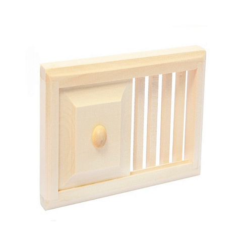 Вентиляционная решетка с задвижкой 430х175 (К)