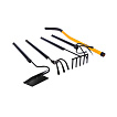 Набор садовых инструментов (Мини 4- культватор,рыхлит,распашник,мини-грабли) Tornadica (3469525)