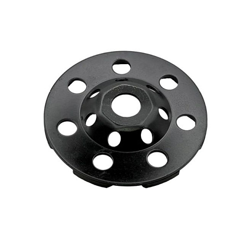 Чашка алмазная по бетону 125мм С-сегмент (бумеранг 7 сегментов) черная (СТД-15500125)