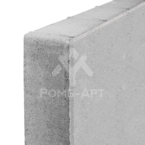 Брусчатка КВАДРАТ 300х300х60мм (серая) Мун