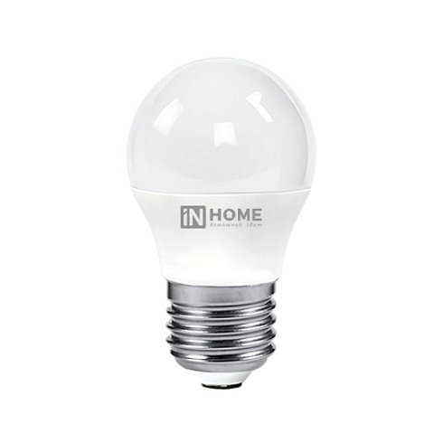 Лампа светодиод. LED-шар-standart 11вт 4000К бел Е27 INHOME (805237)
