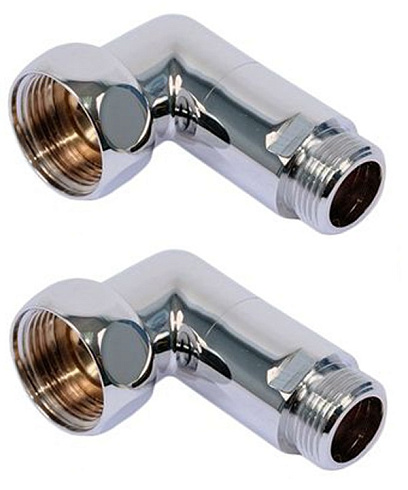 Американка угловая 1/2" г/г (комплектация для полотенцесушителя)