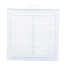РЕШЕТКА вентиляционная вытяжная АБС 200х200 (2020РЦ бел) (45975)
