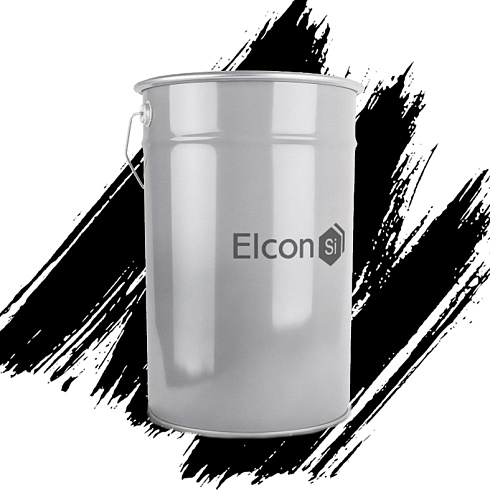 Эмаль термостойкая ELCON  черная (до 1000 гр) 25кг