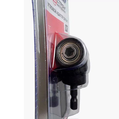 Адаптер угловой для бит 1/4"х56мм STRONG CТП-89500056