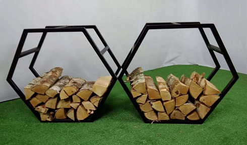 Дровница Сота 800х690х350мм