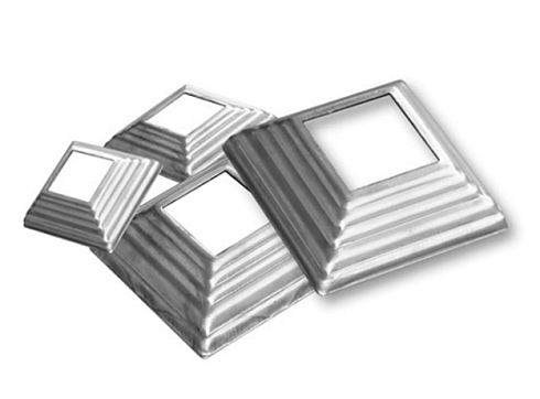 Основание балясины штамп 100х100х26мм отв.40,5х40,5 4906Т