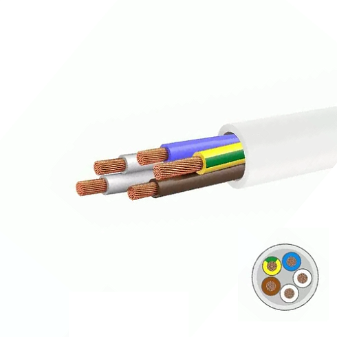 Провод ПВС 5х2,5 (м)